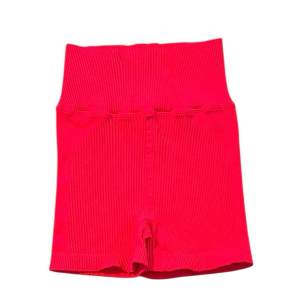 FP Movement by Free People Happiness Runs Electric Pink Red Athletic Shorts